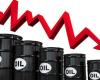 کاهش قیمت نفت به 54.5دلار
