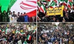 خروش انقلابی ملت ایران علیه آشوبگران