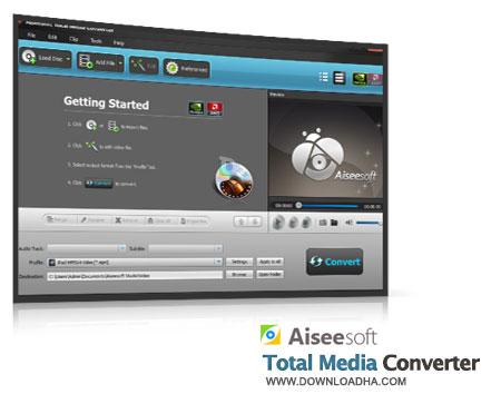 دانلود تبدیل تمامی فرمت های مالتی مدیا با Aiseesoft Total Media Converter 7.1.32.23354