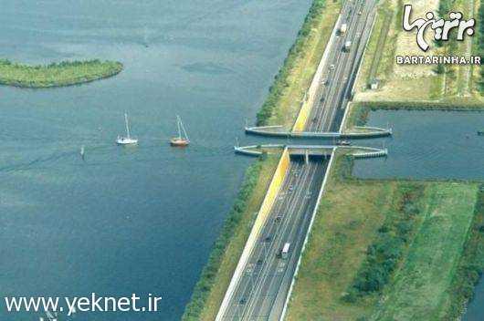 یک پل فوق العاده در هلند +عکس