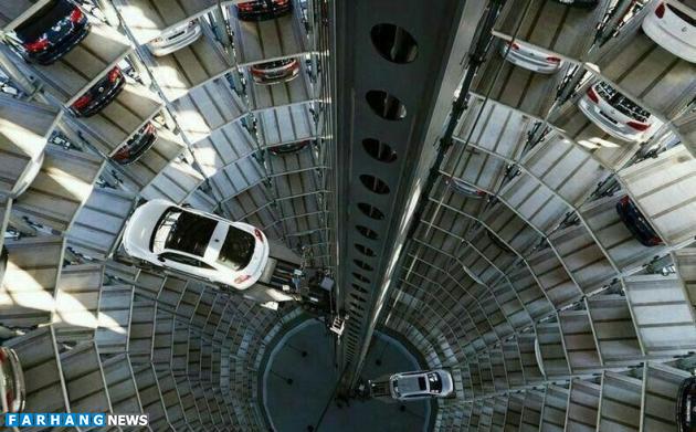 پارکینگ شگفت انگیز شرکت BMW (تصاویر)