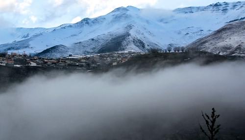 طبیعت زیبای زمستانی آمل (تصاویر)