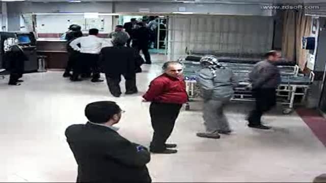 حمله اراذل و اوباش با قمه و قداره به بیمارستان سبلان و فاطمی اردبیل 