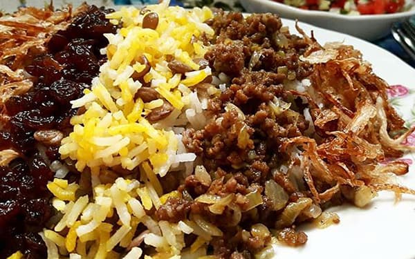 طرز تهیه عدس پلو