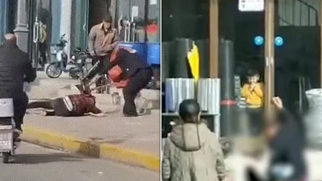 مرد عصبانی همسرش را با سنگ و چوب وسط خیابان کشت +عکس