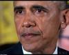 (عکس) اشک اوباما در آمد