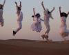  کیم کارداشیان و دوستانش در صحرای دوبی (تصاویر)