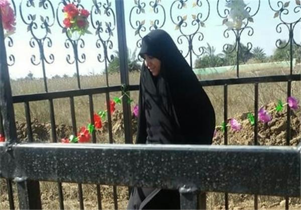 (عکس) محل شهادت سردار ایرانی در عراق 