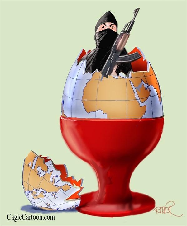 (عکس) تخم مرغ داعشی