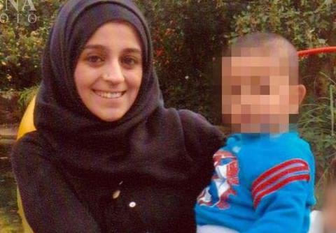 پیوستن یک نوزاد و زن به داعش (تصاویر)