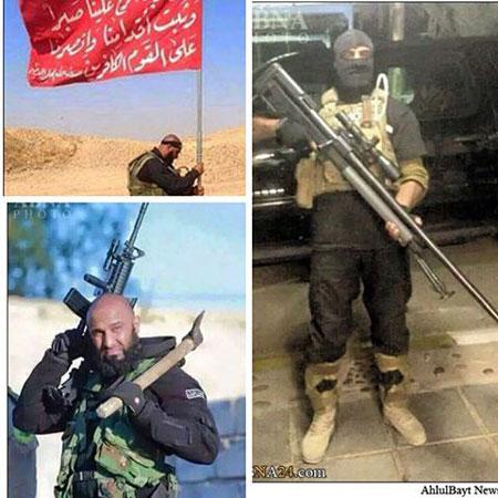 ابو عزرائیل کابوس جان داعشی ها (عکس)