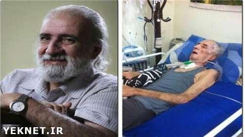 آخرین عکس احمد علامه در بیمارستان 11 مرداد 94