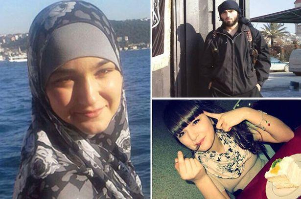 (تصاویر) بارداری دختران کانادایی از تروریست‌های داعش