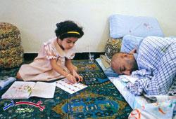 نامه ی یک دختر جانباز به امام حسین (ع) + عكس