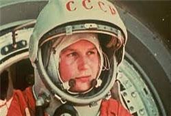 اداي احترام به نخستين زن فضانورد جهان +عكس