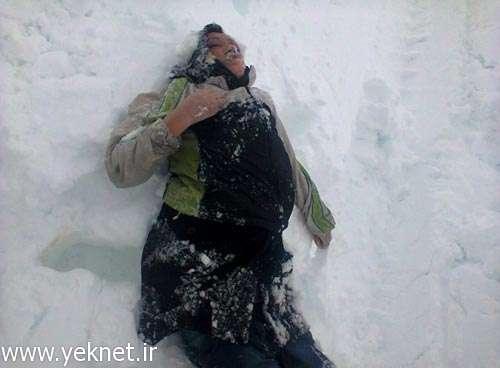 مرگ 2 تن در برف شمال +عکس (16+) 
