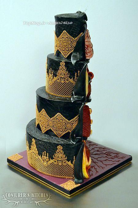 عكس/ چندش آور ترین کیک عروسی جهان